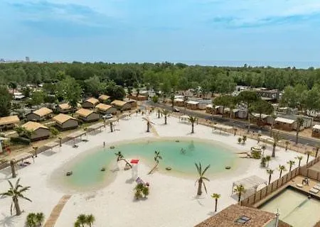 캠프장 Mobil Premium Et Piscine Domaine La Yole Proche Valras *